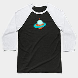 Cute UFO Baseball T-Shirt